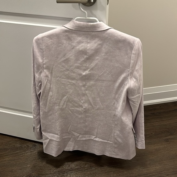 RW&Co. Linen Lavender Grey Blazer - Picture 2 of 2